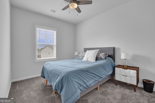 7108 Birch View Ct, Flowery Branch, GA 30542 - bedroom featuring carpet flooring and a ceiling fan