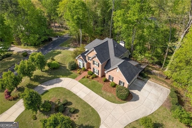 aerial view