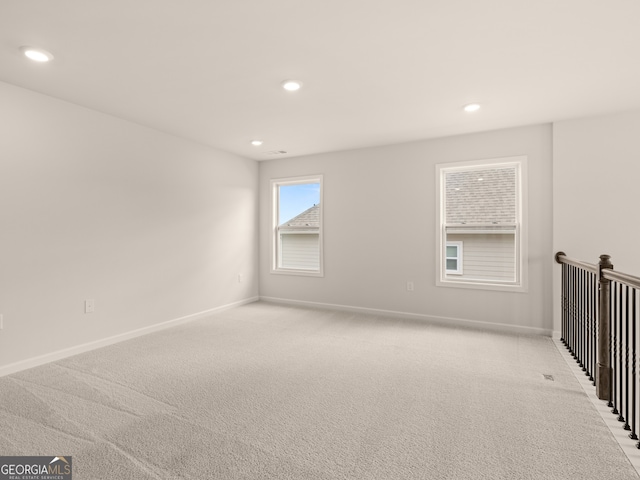 7162 Linden Dr, South Fulton, GA 30349 - unfurnished room with light carpet and recessed lighting