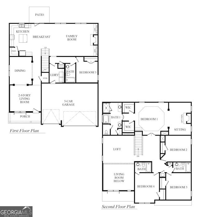 7162 Linden Dr, South Fulton, GA 30349 - view of room layout