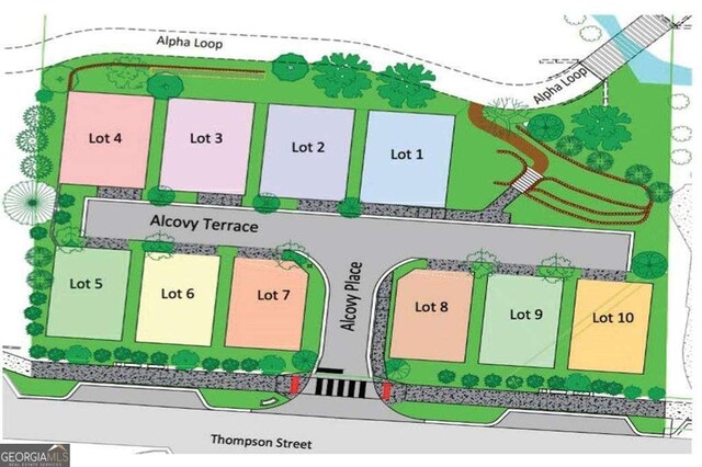 135 Alcovy Ter, Alpharetta, GA 30009 - map location