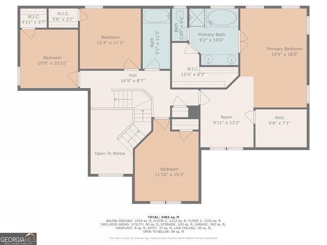 1820 Lyon Ave SW, Atlanta, GA 30331 - view of room layout