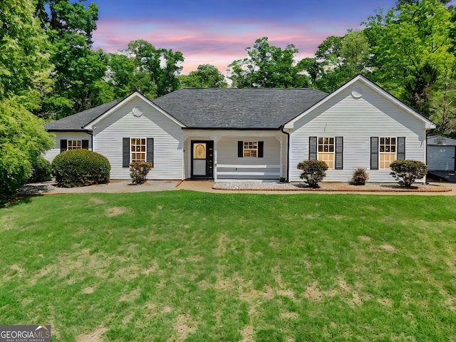 120 Hidden Brook Trl, Newnan, GA 30265 - single story home featuring a yard