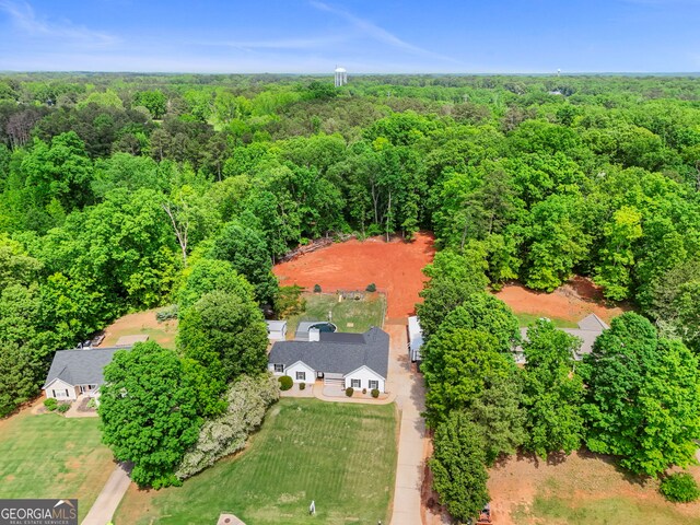 120 Hidden Brook Trl, Newnan, GA 30265 - bird's eye view of a forest