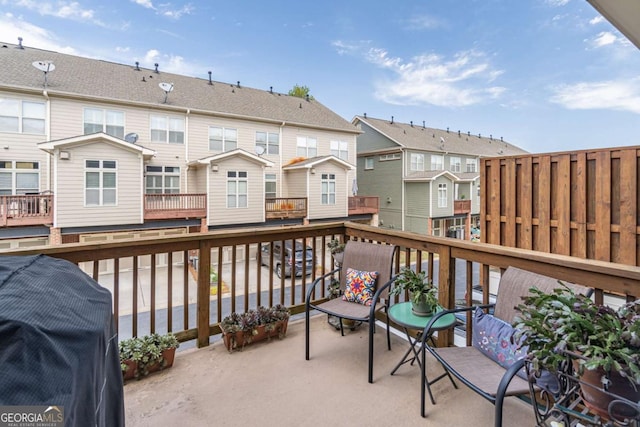 4236 Tacoma Trce, Suwanee, GA 30024 - balcony featuring a residential view