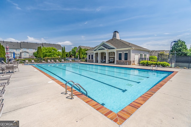 4236 Tacoma Trce, Suwanee, GA 30024 - community pool with a patio area