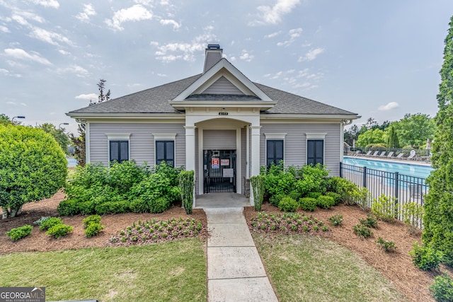 4236 Tacoma Trce, Suwanee, GA 30024 - view of building exterior with a community pool