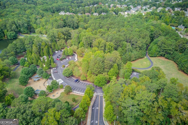 4236 Tacoma Trce, Suwanee, GA 30024 - aerial view of property's location with a forest