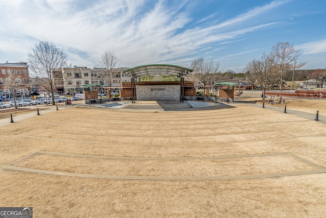 view of property's community