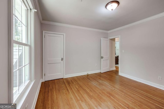 490 Mcwhorter Dr, Athens, GA 30606 - unfurnished room with ornamental molding and light wood-style floors