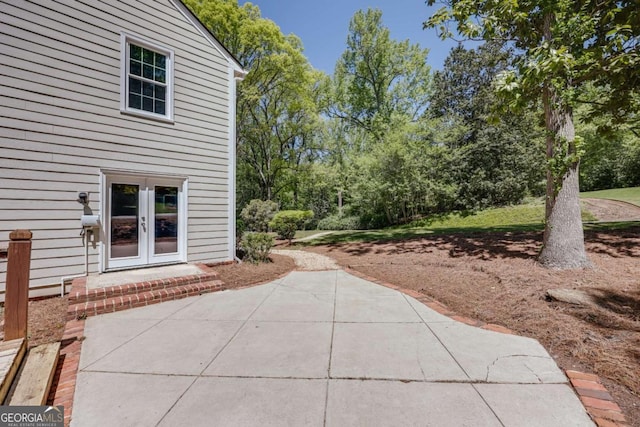 490 Mcwhorter Dr, Athens, GA 30606 - view of patio / terrace with french doors