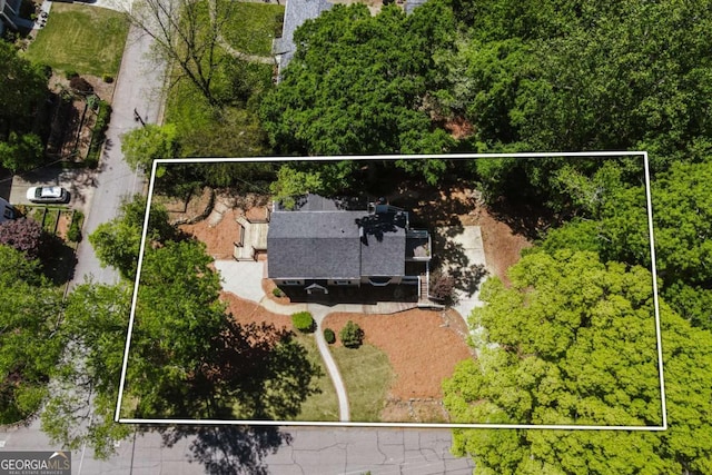 490 Mcwhorter Dr, Athens, GA 30606 - view of subject property featuring property parcel outlined