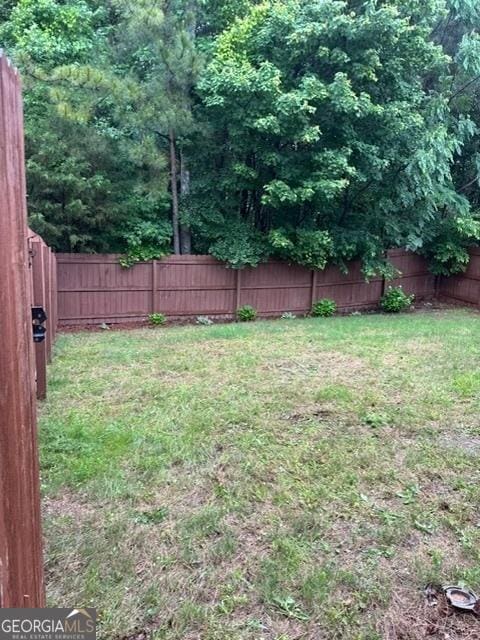 view of yard