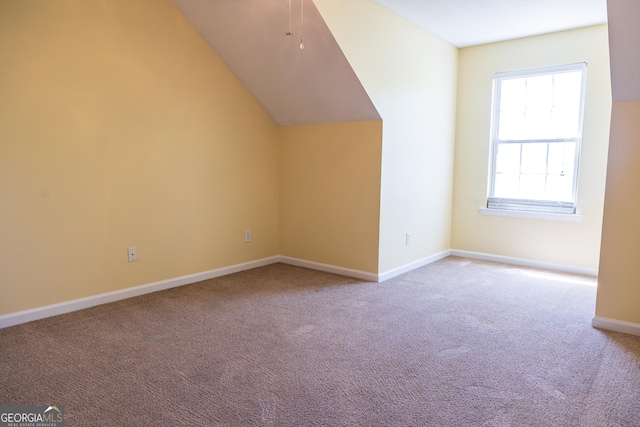 109 Trudie Ln, Macon, GA 31216 - additional living space featuring carpet floors and lofted ceiling