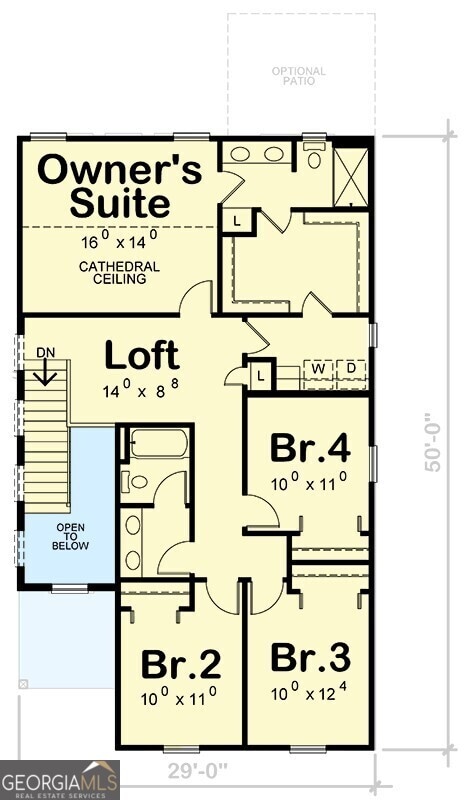 1706 Sawgrass Cv, Gainesville, GA 30501 - floor plan