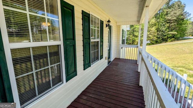 366 Blue Springs Way, Dallas, GA 30157 - balcony with covered porch