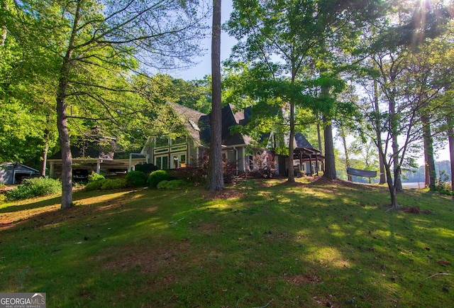 view of yard