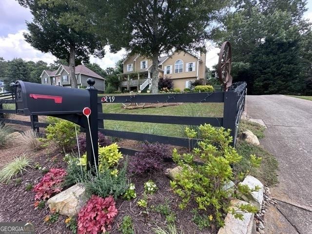 279 S Woods Ct, Jasper, GA 30143 - view of gate