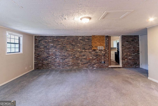 1956 Joseph Ct, Decatur, GA 30032 - interior space featuring baseboards, carpet flooring, a textured ceiling, and visible vents