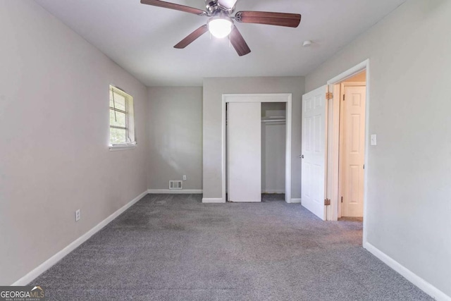 1956 Joseph Ct, Decatur, GA 30032 - unfurnished bedroom featuring visible vents, baseboards, and carpet flooring