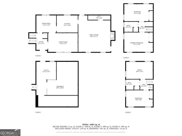 1956 Joseph Ct, Decatur, GA 30032 - view of layout