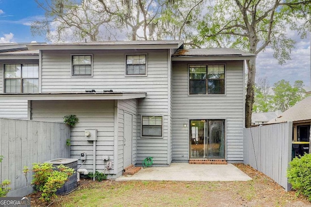 33 Hidden Lake Ct, Savannah, GA 31419 - back of property featuring a patio area