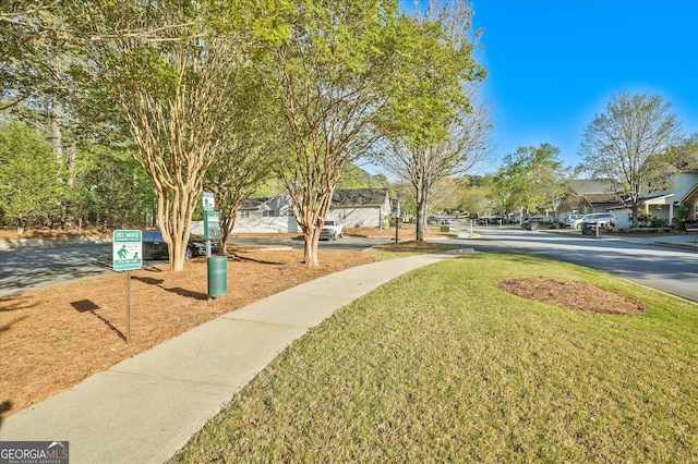 384 Parc River Blvd, Lawrenceville, GA 30046 - view of community featuring a yard and a residential view