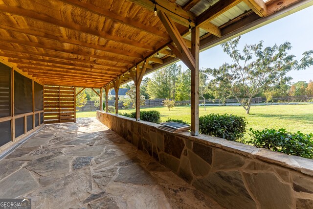 181 Bagley Rd, Eatonton, GA 31024 - view of patio with fence