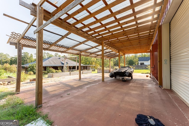 181 Bagley Rd, Eatonton, GA 31024 - view of vehicle parking with a carport