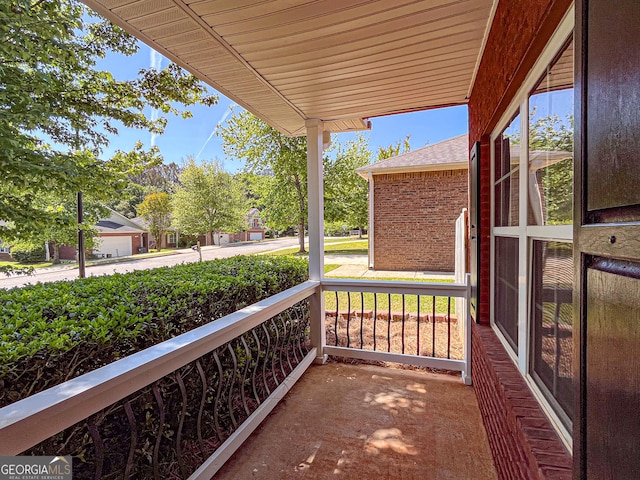 417 Bell Flower Trl, Locust Grove, GA 30248 - balcony featuring covered porch