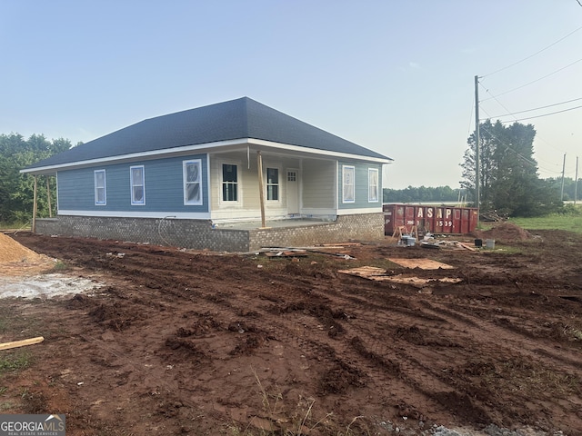 2751 Paoli St, Comer, GA 30629 - view of front of house with a porch
