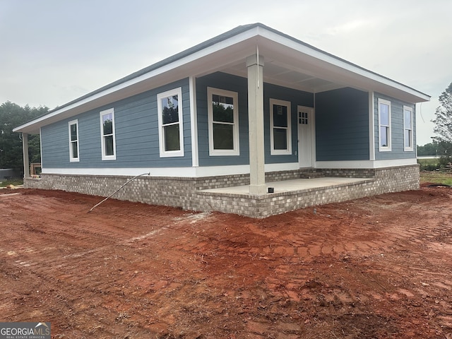 2751 Paoli St, Comer, GA 30629 - view of home's exterior featuring a porch