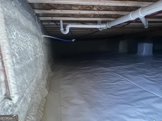 2751 Paoli St, Comer, GA 30629 - below grade area featuring crawl space