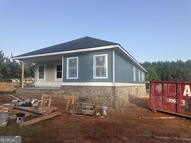 2751 Paoli St, Comer, GA 30629 - view of back of property