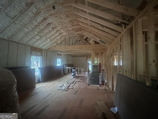 2751 Paoli St, Comer, GA 30629 - miscellaneous room featuring lofted ceiling