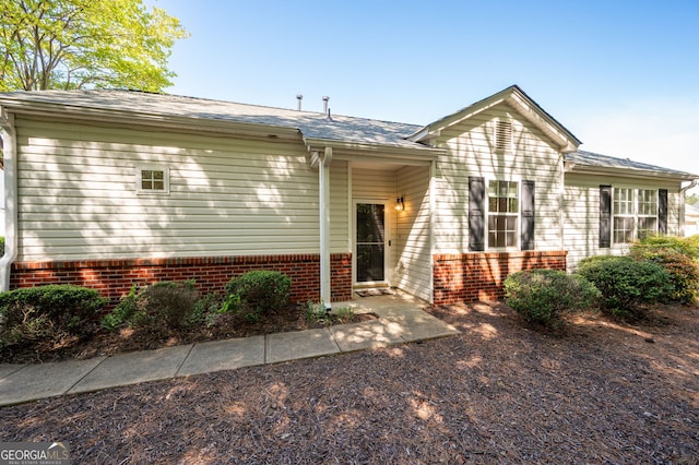 548 W Oaks Dr, Woodstock, GA 30188 - view of front of home featuring brick siding