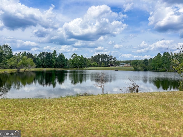 view of water feature