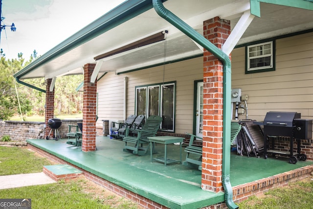 5524 Hooker Branch Rd, Millen, GA 30442 - view of patio / terrace with area for grilling