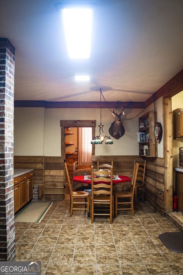 5524 Hooker Branch Rd, Millen, GA 30442 - dining area featuring wainscoting