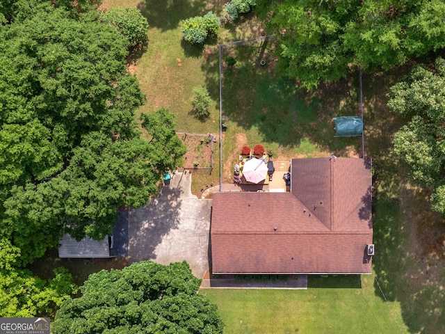 aerial view