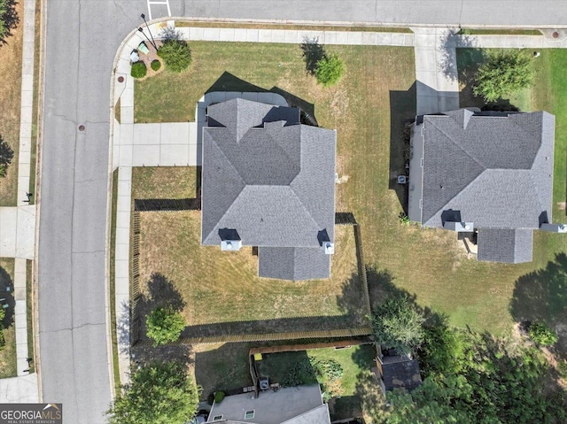 drone / aerial view