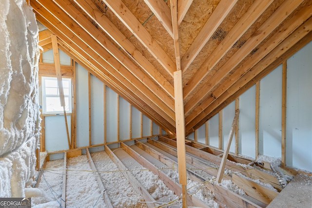 517 Lago Ct, Lagrange, GA 30241 - view of unfinished attic