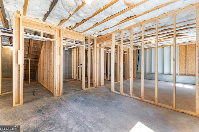517 Lago Ct, Lagrange, GA 30241 - view of unfinished basement