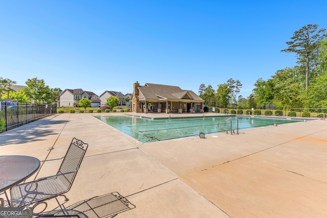517 Lago Ct, Lagrange, GA 30241 - community pool featuring fence and a patio