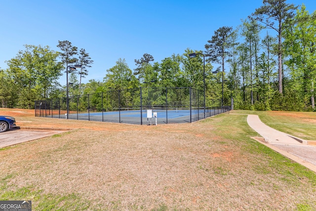 517 Lago Ct, Lagrange, GA 30241 - exterior space with a yard and fence