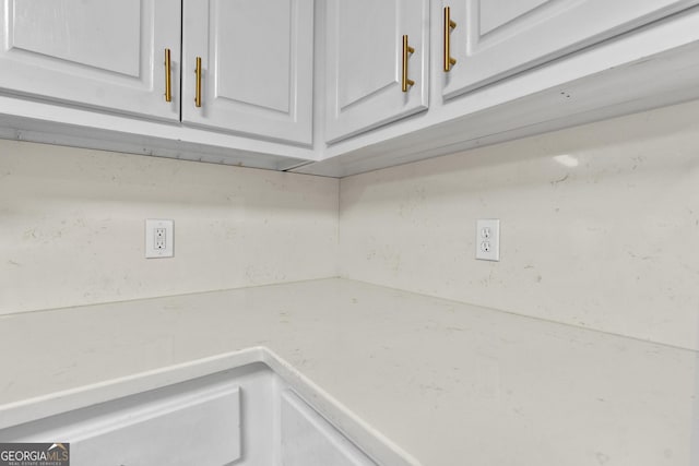 499 Old Deer Path Way, Cleveland, GA 30528 - details featuring white cabinetry and light countertops