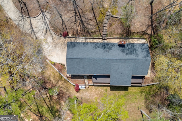 499 Old Deer Path Way, Cleveland, GA 30528 - bird's eye view