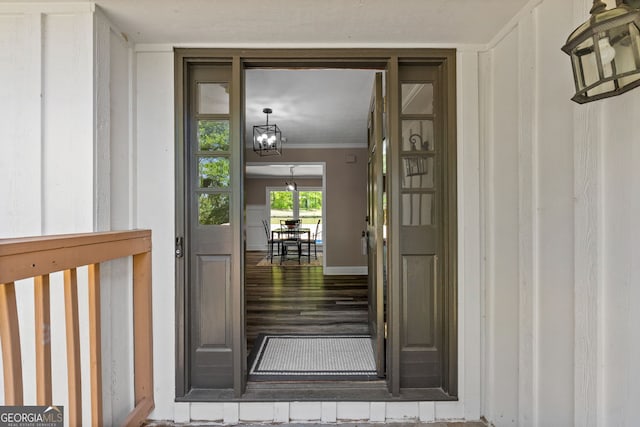 view of entrance to property
