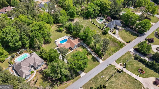 aerial view