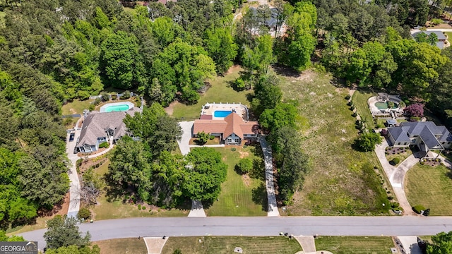 drone / aerial view